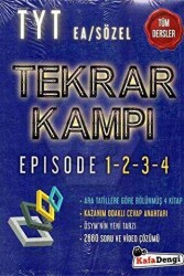 Kafa Dengi Yayınları YKS TYT Tüm Dersler Sözel-Eşit Ağırlık Tekrar Kampı - Kafa Dengi Yayınları