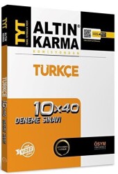 TYT Türkçe 10 x 40 Deneme Sınavı - Altın Karma Yayınları