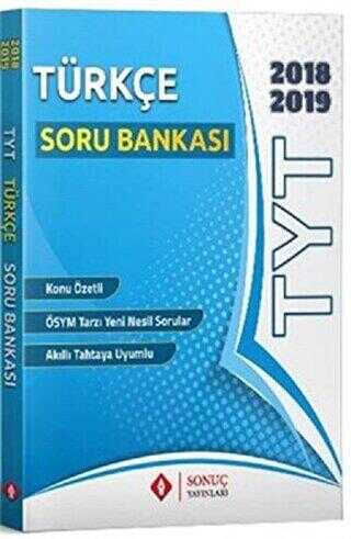 Sonuç Yayınları YKS - TYT Türkçe Soru Bankası