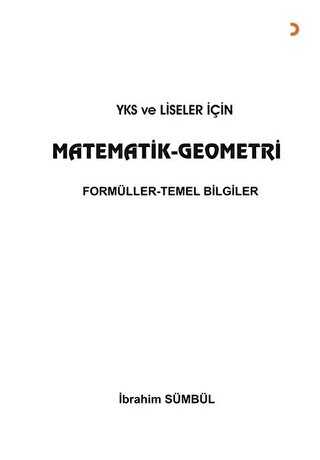 Cinius Yayınları YKS ve Liseler İçin Matematik Geometri