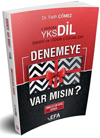 Benim Hocam Yayınları YKSDİL 5 Deneme Sınavı ve Video Çözümleri - Efa Serisi