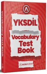 YKSDİL Vocabulary Test Book - Akın Dil Eğitim