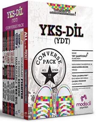 Modadil Yayınları YKSDİL YDT Converse Pack 11 Kitap