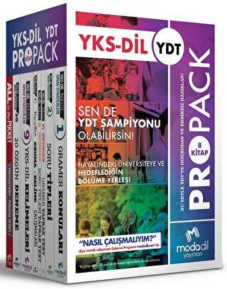 Modadil Yayınları YKSDİL YDT Pro Pack 8 Kitap Takım