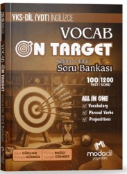 YKSDİL YDT VOCAB On Target Kelime Edat Soru Bankası - Modadil Yayınları