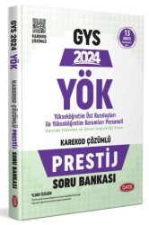 YÖK Üst Kuruluşları ile YÖK Personeli GYS Prestij Soru Bankası - Karekod Çözümlü - Data Yayınları