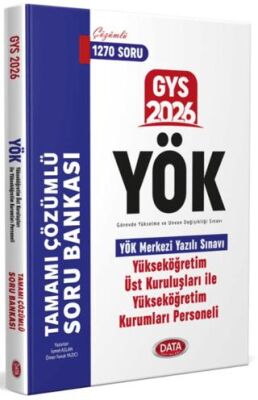 YÖK Üst Kuruluşları ile YÖK Personeli GYS Tamamı Çözümlü Soru Bankası - 1
