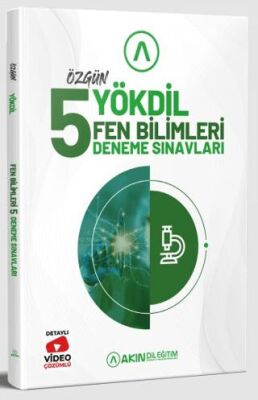 YÖKDİL Fen Bilimleri 5 Deneme Sınavı Video Çözümlü - 1