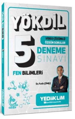 YÖKDİL Fen Bilimleri Tamamı Video Çözümlü 5 Deneme - 1