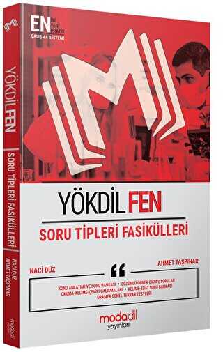 Modadil Yayınları YÖKDİL Fen Soru Tipleri Fasikülleri - Modadil Yayınları