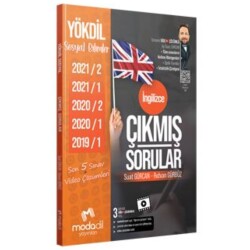 YÖKDİL Sosyal Çıkmış Sorular Tamamı Video Çözümlü - Modadil Yayınları