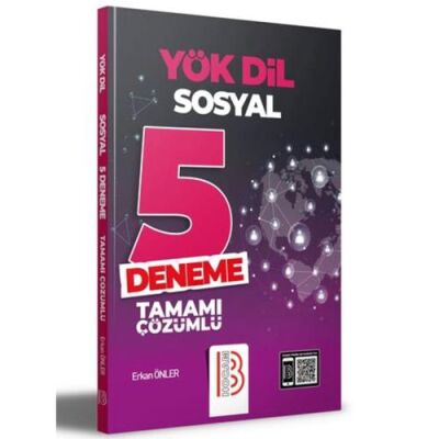 YÖKDİL Sosyal Tamamı Çözümlü 5 Deneme - 1