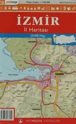 Yolmap İzmir İl Haritası - MepMedya Yayınları