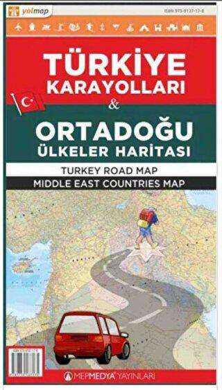 Türkiye Karayolları ve Ortadoğu Ülkeler Haritası