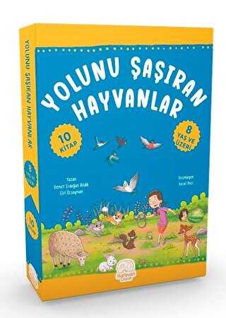 Yolunu Şaşıran Hayvanlar 10 Kitap Takım - Karavan Çocuk Yayınları