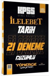 Yönerge Yayınları KPSS Tarih İlelebet 21 Deneme Çözümlü - Yönerge Yayınları