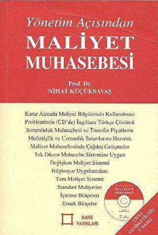 Yönetim Açısından Maliyet Muhasebesi - Kare Yayınları
