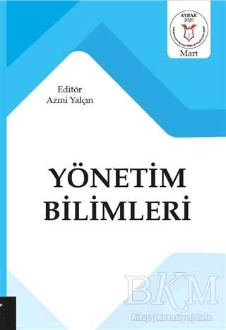 Yönetim Bilimleri - Akademisyen Kitabevi