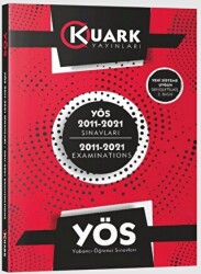 YÖS 2011-2021 Sınavları - Kuark yayınları
