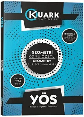Kuark Yayınları YÖS Geometri Konu Özetli - 1
