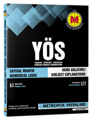 YÖS Sayısal Mantık Konu Anlatımlı Soru Bankası - Metropol Yayınları