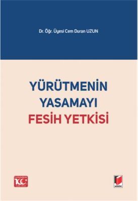 Yürütmenin Yasamayı Fesih Yetkisi - 1