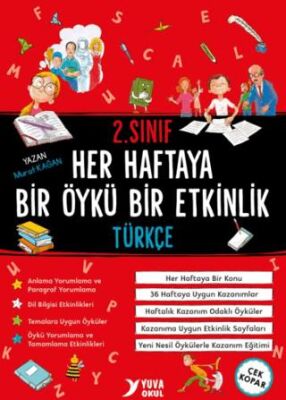 Yuva Okul 2. Sınıf Türkçe Her Haftaya Bir Öykü Bir Etkinlik - 1