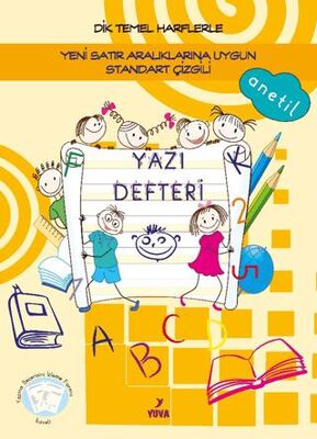 Yuva Yayınları 1. Sınıf Yazı Defteri Standart Çizgili - 1