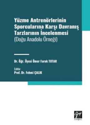 Yüzme Antrenörlerinin Sporcularına Karşı Davranış Tarzlarının İncelenmesi - 1