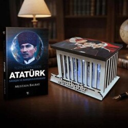 Yüzyılların Lideri Atatürk ve Kocatepe Ahşap Anıtkabir Işıklı Maket - Halk Kitabevi