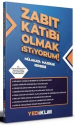 Yediiklim Yayınları Zabıt Katibi Olmak İstiyorum Mülakat Hazırlık Rehberi - Yediiklim Yayınları