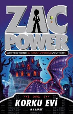 Zac Power - Korku Evi 15. Kitap kapağı