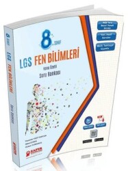 8. Sınıf LGS Fen Bilimleri Soru Bankası - Zafer Yayınevi