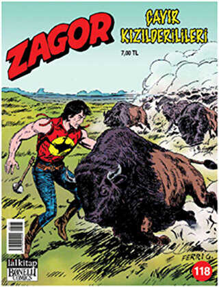 Zagor Sayı: 118 Çayır Kızılderilileri - Lal Kitap
