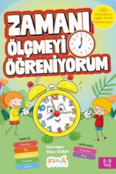 Zamanı Ölçmeyi Öğreniyorum - Çocuklar İçin Eğlenceli Eğitim Kitabı 6-8 Yaş - Staau Çocuk