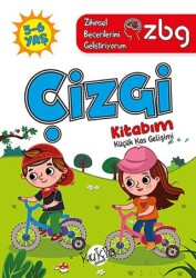 ZBG 5-6 Yaş Çizgi Kitabım - Zihinsel Becerilerimi Geliştiriyorum - Kukla Yayınları