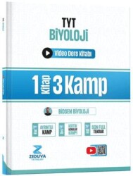 Biosem TYT Biyoloji 1 Kitap 3 Kamp Video Ders Kitabı - Zeduva Yayınları