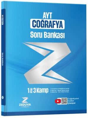 Zeduva Yayınları Coğrafyanın Kodları AYT Coğrafya 1 Kitap 3 Kamp Soru Bankası - 1