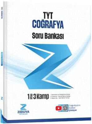 Zeduva Yayınları Coğrafyanın Kodları TYT Coğrafya 1 Kitap 3 Kamp Soru Bankası - 1