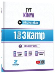 Zeduva Yayınları TYT Kimya 1 Kitap 3 Kamp Video Ders Kitabı - Zeduva Yayınları