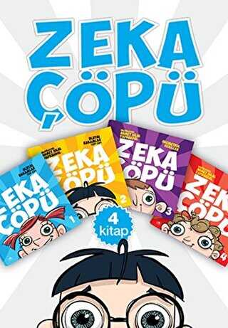 Zeka Çöpü Seti 4 Kitap - Uğurböceği Yayınları