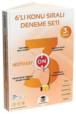 3. Sınıf 6`lı Konu Sıralı Deneme - 1