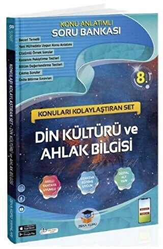 Zeka Küpü Yayınları 8. Sınıf Din Kültürü ve Ahlak Bilgisi Konu Anlatımlı Soru Bankası Video Çözümlü