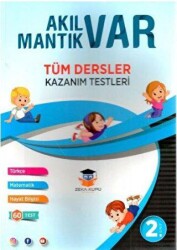 Zeka Küpü Yayınları 2. Sınıf Tüm Dersler Akıl Var Mantık Var Kazanım Testleri - Zeka Küpü Yayınları