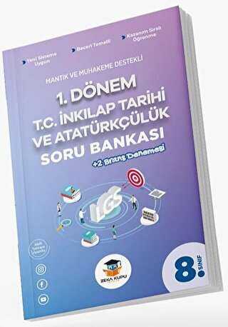 Zeka Küpü Yayınları 8. Sınıf 1. Dönem T.C. İnkılap Tarihi ve Atatürkçülük Soru Bankası