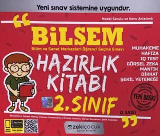 Zekiçocuk Eğitici Kitaplar 2. Sınıf Bilsem Hazırlık Kitabı - 1