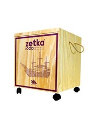 Zetka 1000 Doğal Ahşap Parça - Zet Zeka