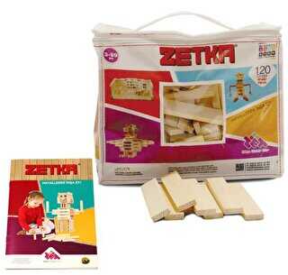 Zetka 120 Doğal Ahşap Parça - Zet Zeka