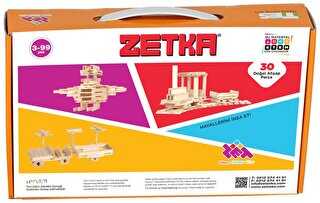 Zetka 30 Doğal Ahşap Parça - Zet Zeka