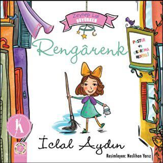 Zeynep Lal Büyürken - Rengarenk Poster ve Çıkartma Hediyeli kapağı